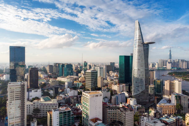 Ho Chi Minh City skyline showing modern development