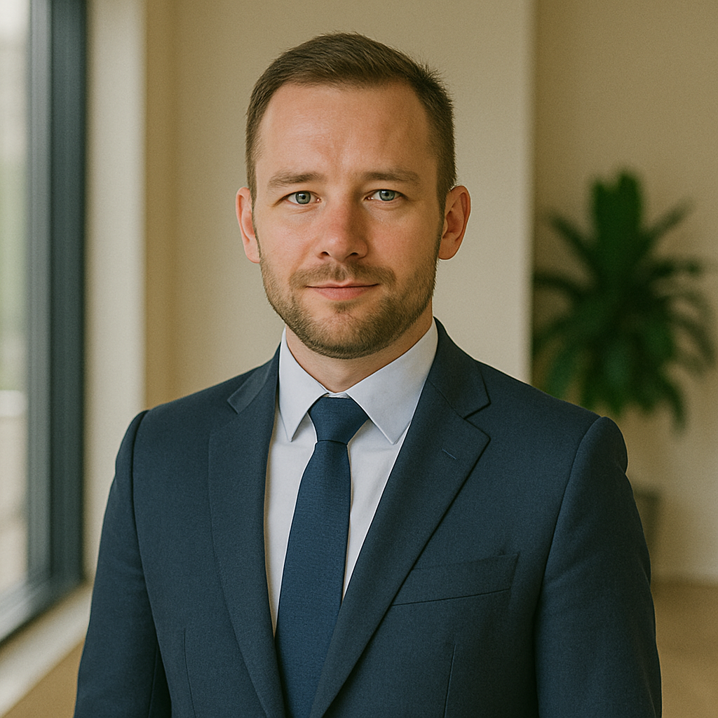 Photo of András Kovács, Hungarian Real Estate Investment Specialist