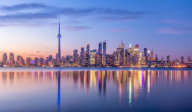 Toronto skyline with CN Tower