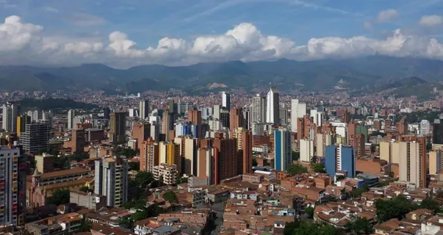 Medellín cityscape showing modern development