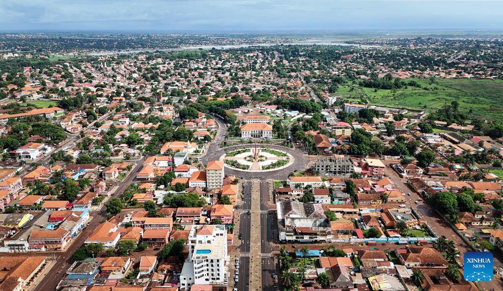 Bissau city view showing urban development
