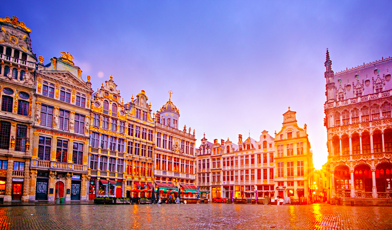 Brussels Grand Place showcasing historic architecture