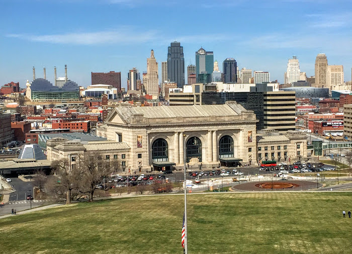 Kansas City downtown skyline with modern development