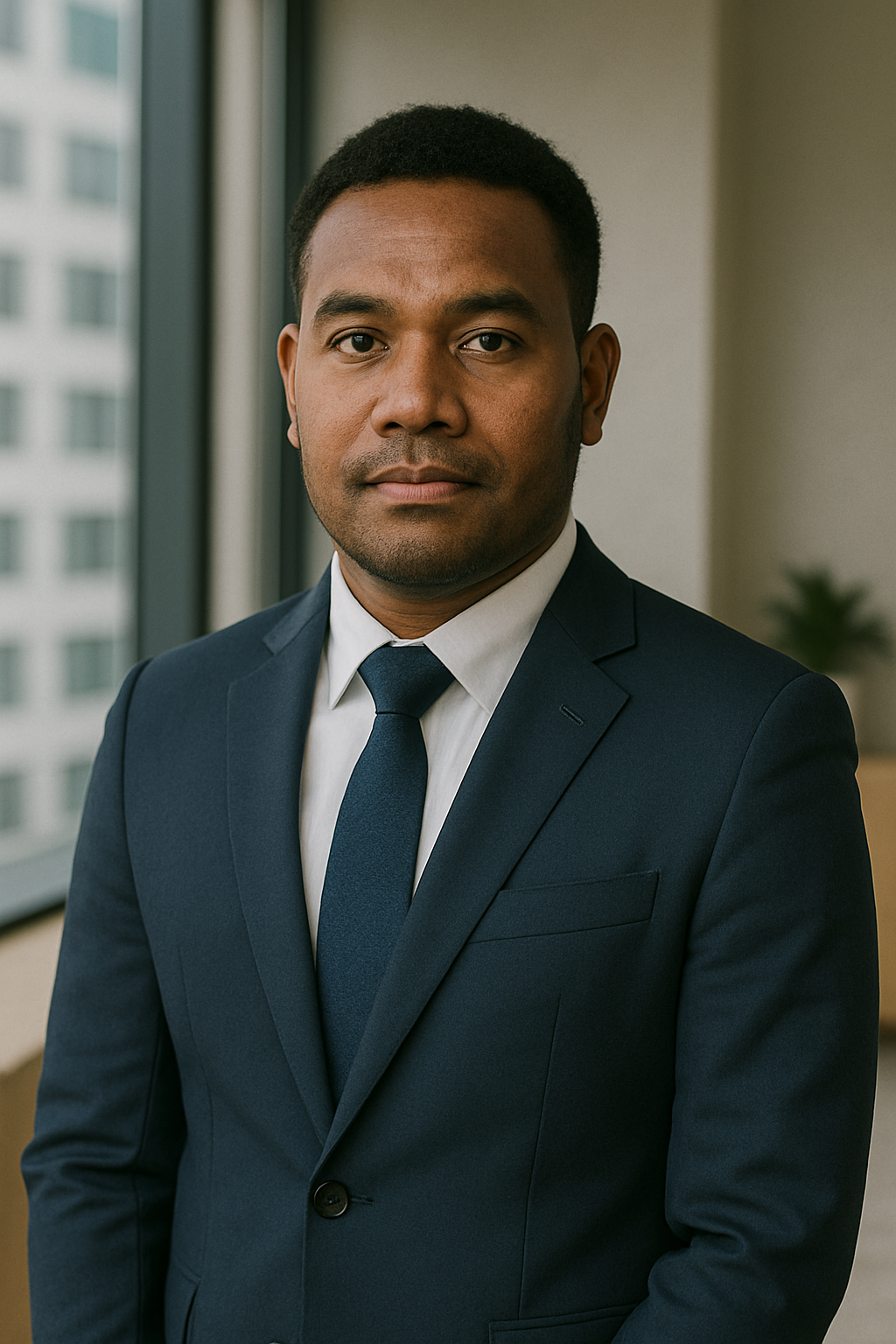Photo of James Tabuariki, Kiribati Investment Specialist