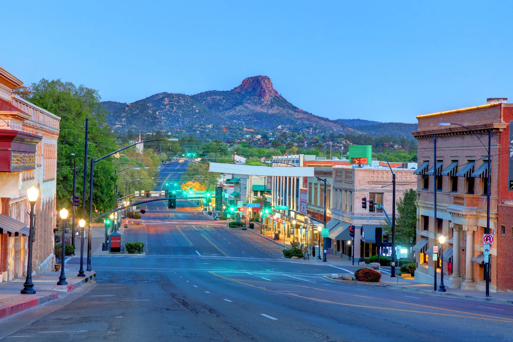 Prescott Valley Arizona mountain community with pine forests