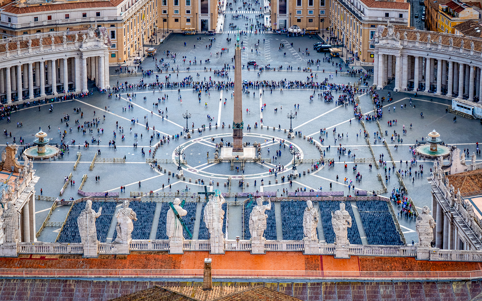 St. Peter's Basilica and Square in Vatican City
