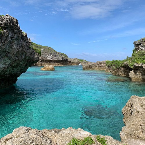 Niue coastal view showing pristine beaches and coral reefs