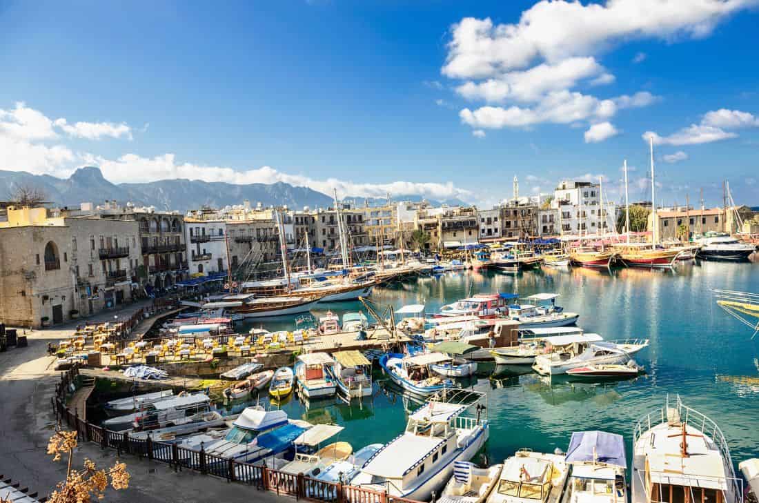 Kyrenia (Girne) Harbor in Northern Cyprus