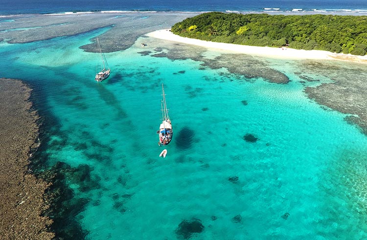 Tonga's pristine beaches and coastal landscape
