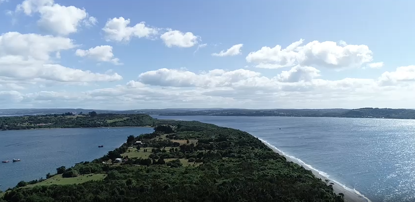 Isla Sur Aerial View