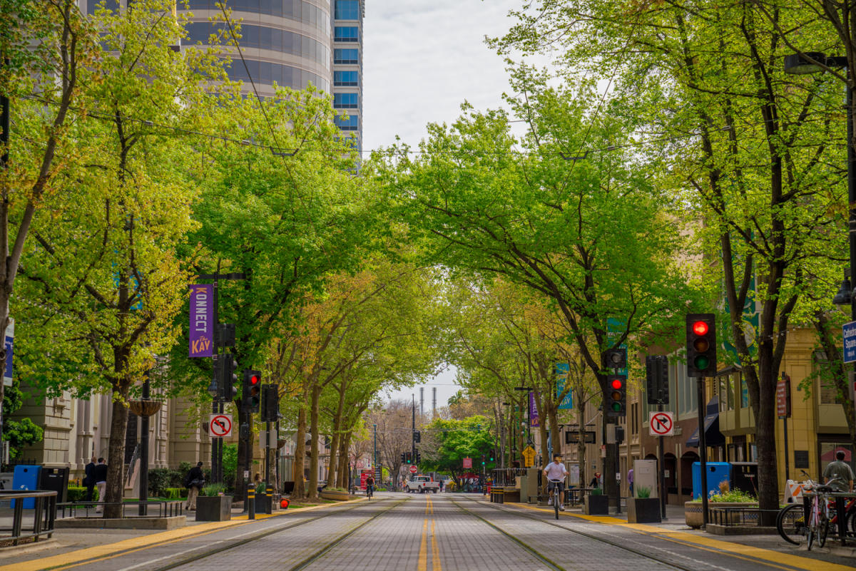 Sacramento metro area with Elk Grove and West Sacramento