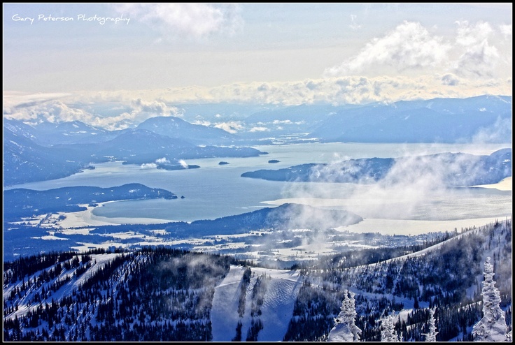 Sandpoint Idaho Lake Pend Oreille Schweitzer Mountain