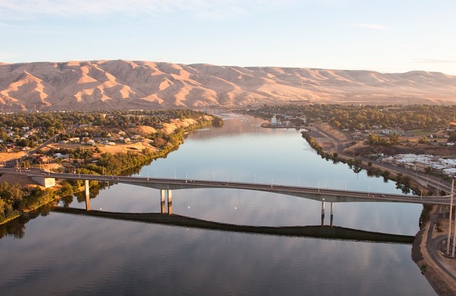 Lewiston Idaho Snake River confluence