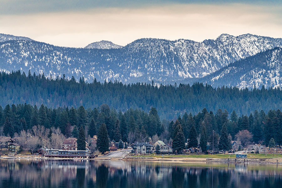 McCall Idaho Payette Lake mountain resort