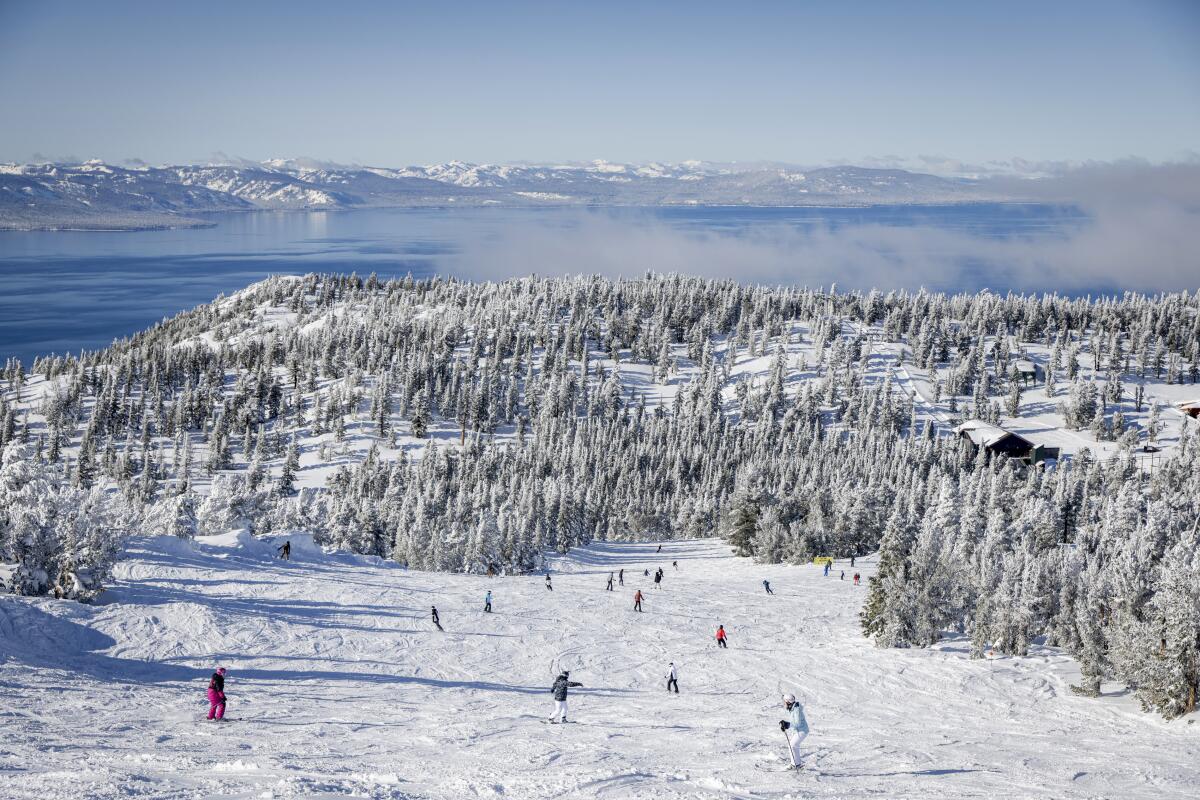 South Lake Tahoe California mountain resort