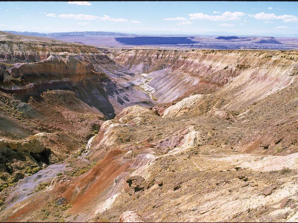 Powell Wyoming Bighorn Basin agricultural landscape and Heart Mountain