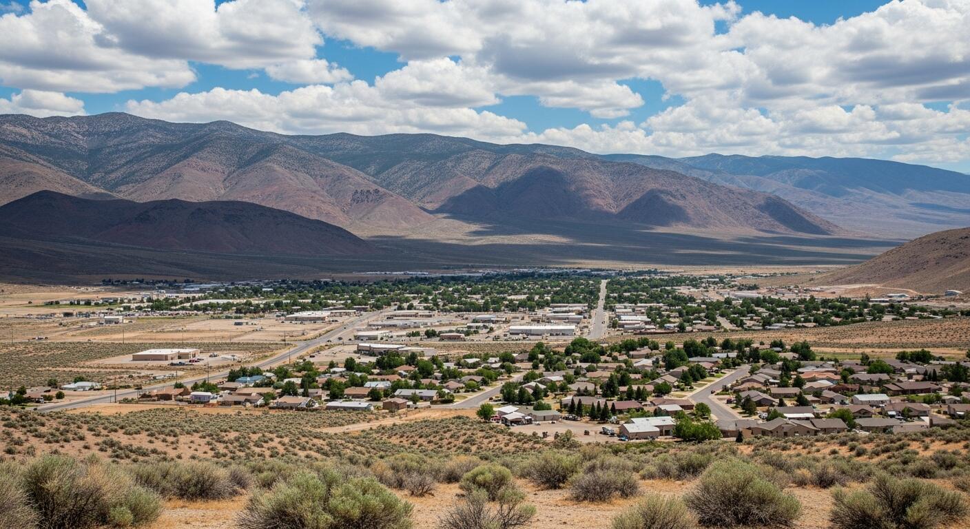 Fernley Nevada desert landscape and growing community