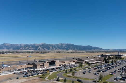 Belgrade Montana in the Gallatin Valley near Bozeman Yellowstone International Airport
