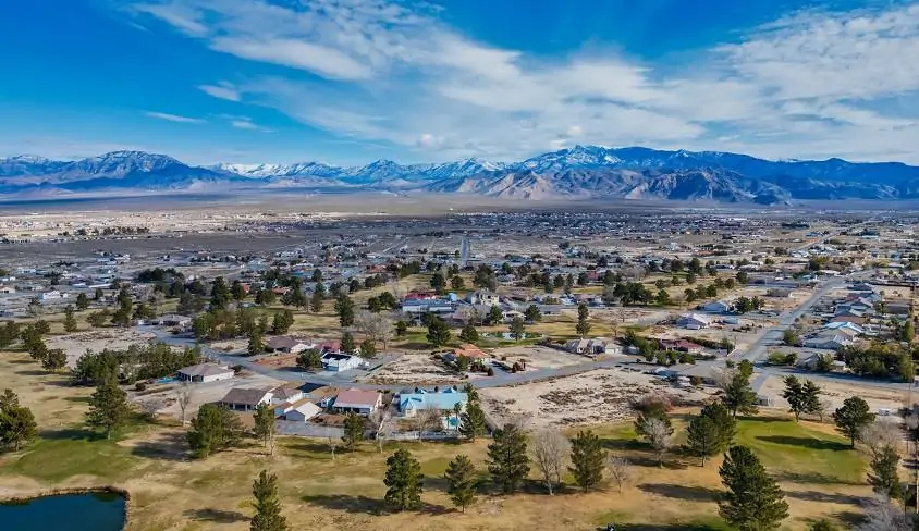 Pahrump Nevada Pahrump Valley landscape and community