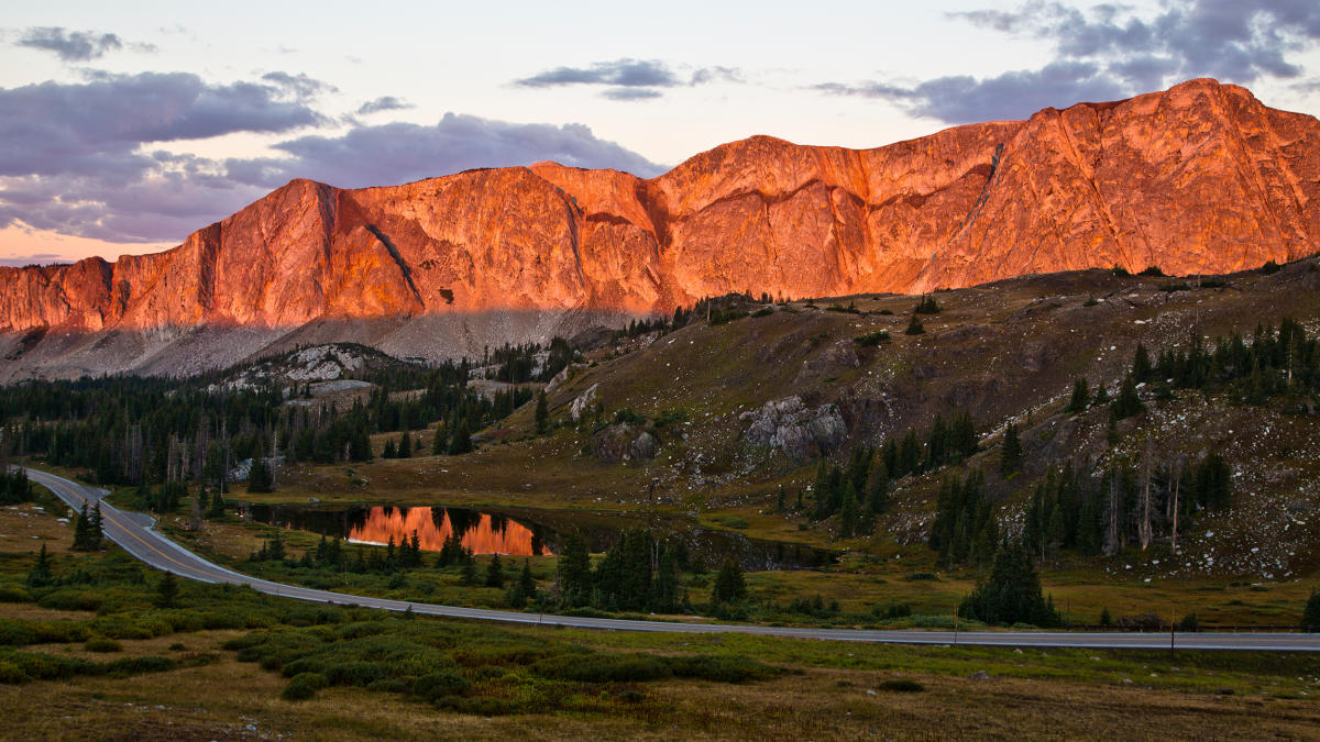 Douglas Wyoming landscape with Laramie Mountains