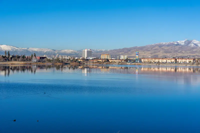 Sparks Nevada Sparks Marina and cityscape