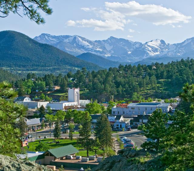 Estes Park Colorado Rocky Mountain National Park gateway
