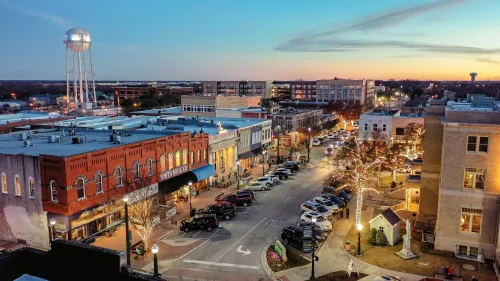 McKinney Texas historic downtown square