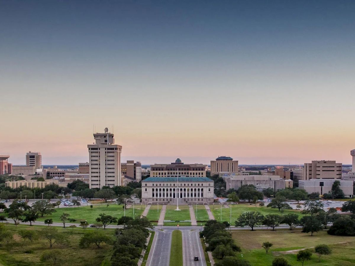 College Station Texas near Texas A&M University campus