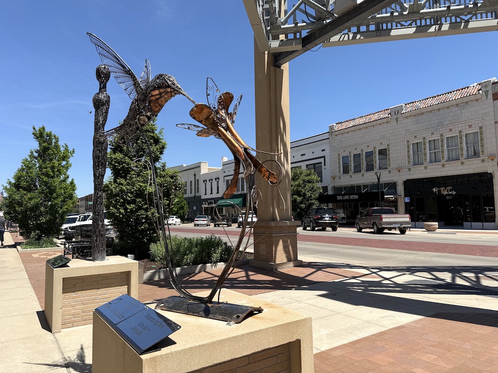 Downtown Salina Kansas Santa Fe Avenue