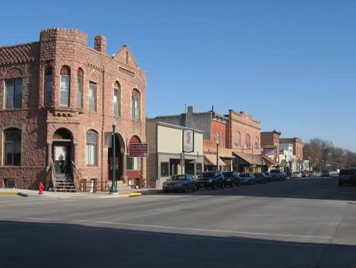 Dell Rapids South Dakota Sioux quartzite historic downtown