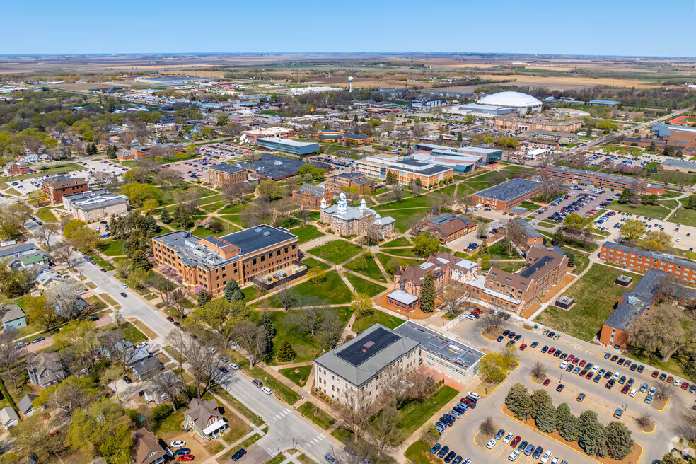 University of South Dakota campus in Vermillion