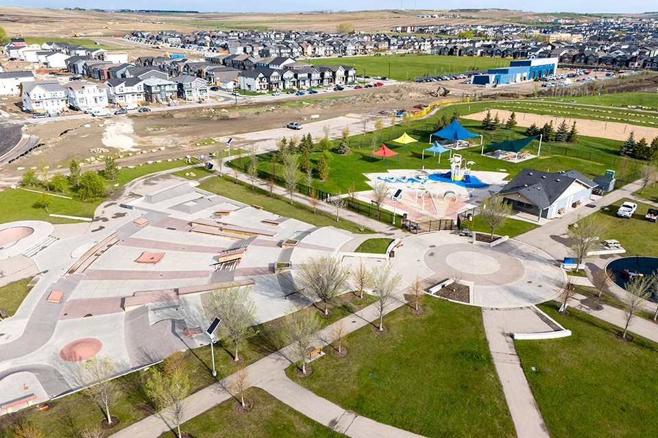 Calgary region skyline representing the Airdrie commuter market