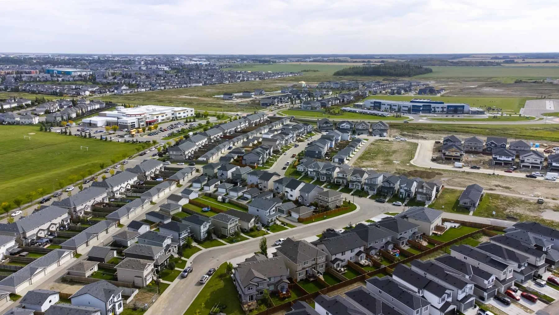 Edmonton region skyline representing the Spruce Grove market