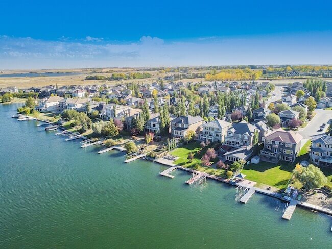 Calgary region skyline representing the Chestermere market